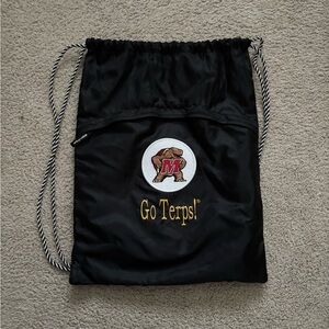 Thirty-One Embroidered University of Maryland Terps Drawstring Bag